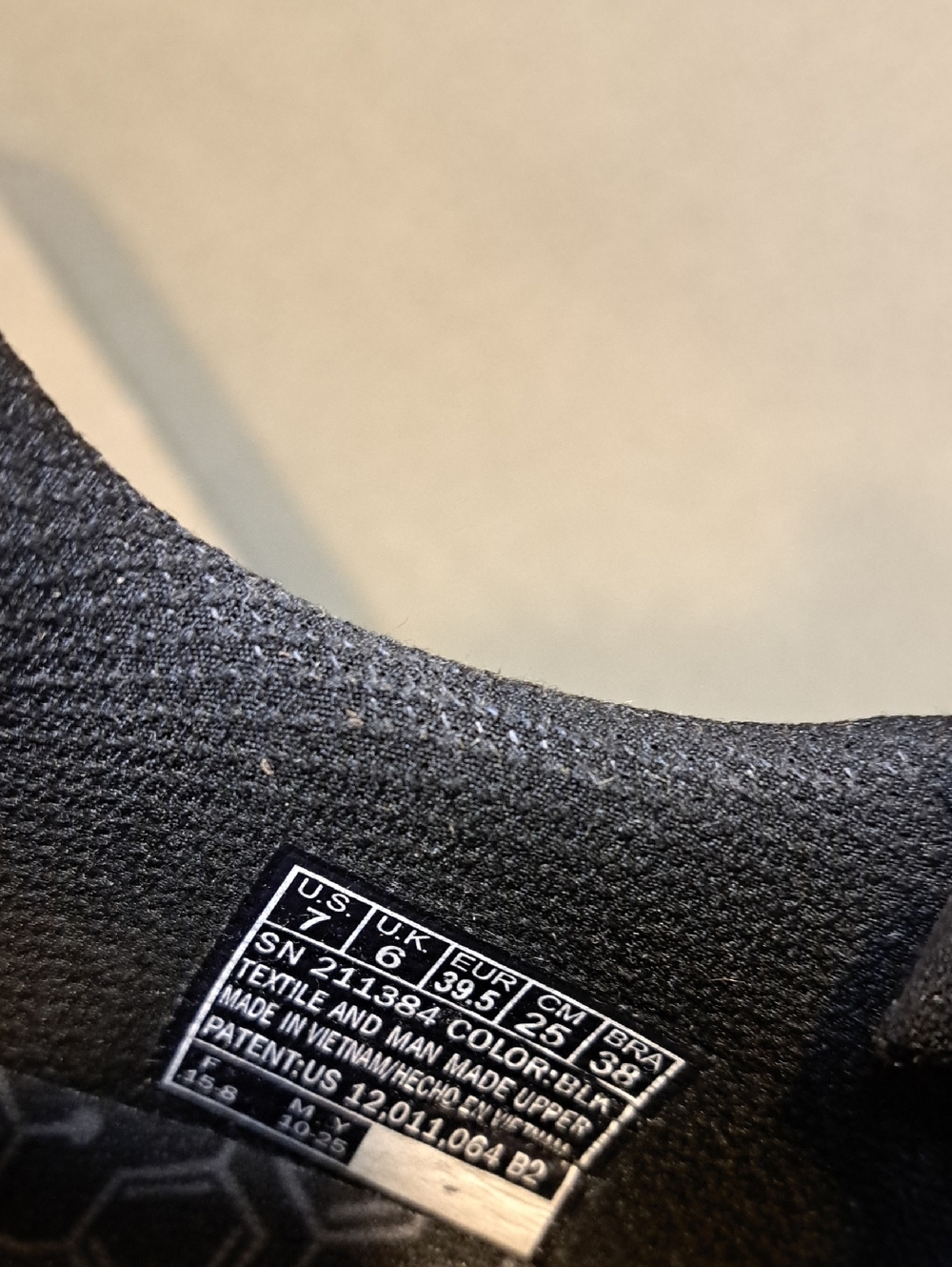 Skechers Slip-ins® Melson - Cozy Fit® Diamond Moc. - Color: Black - Size Men 7 - Picture 9 of 11
